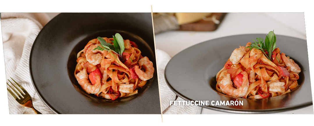 Fettuccine Camarón